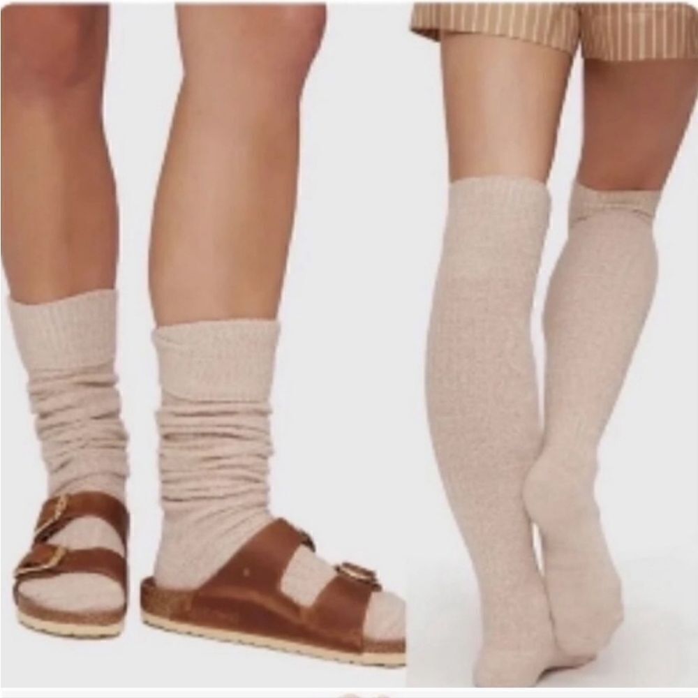 Pudus Over The Knee Sweater Socks NWT